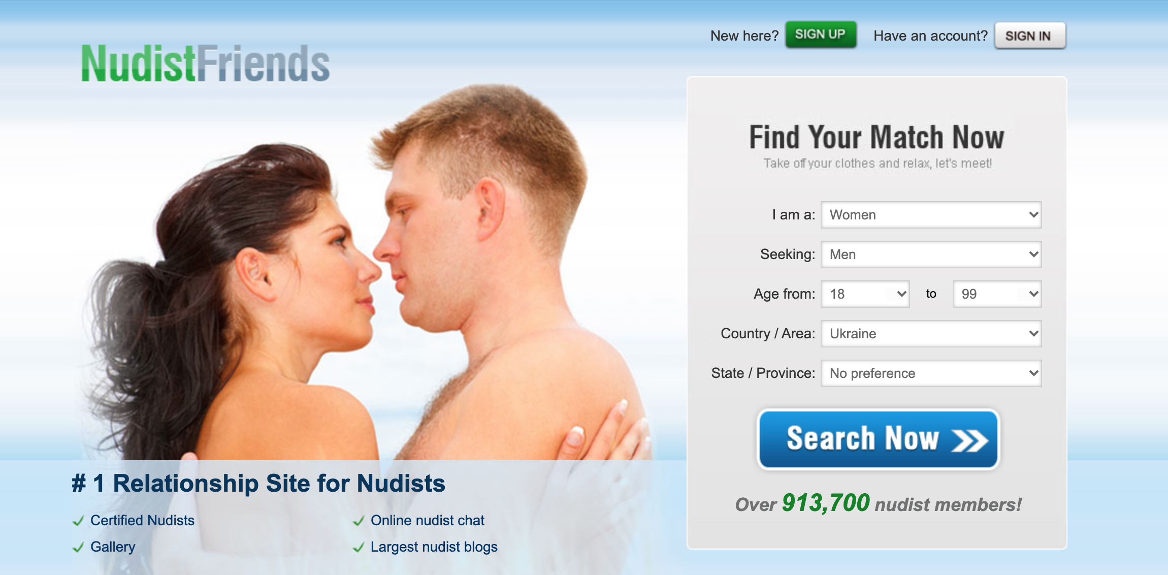 Nudist friends.com