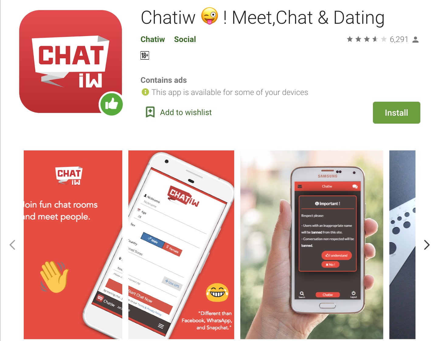 chatiw app